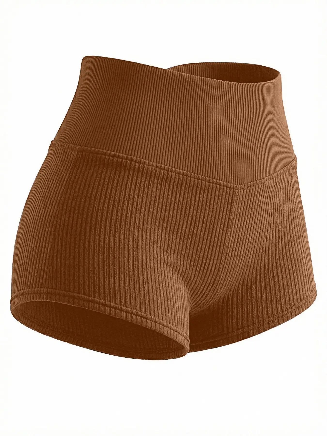 Women's High-Elasticity Sporty Shorts Set with V-Back Design for Yoga, Outdoor Activities, and Everyday Comfort
