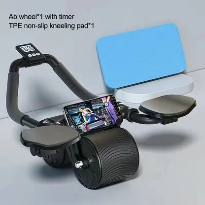 Gains Garage Elbow-Supported Ab Roller for Comprehensive Total Body Workouts