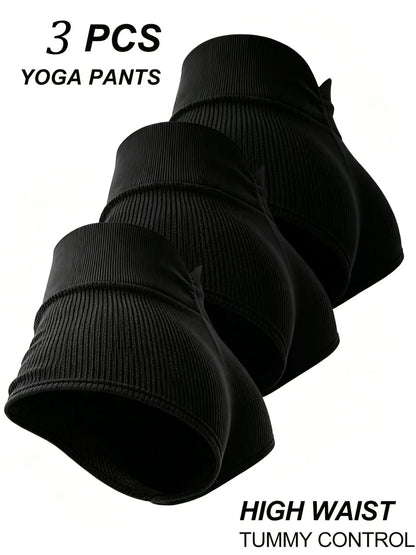 Women's High-Elasticity Sporty Shorts Set with V-Back Design for Yoga, Outdoor Activities, and Everyday Comfort